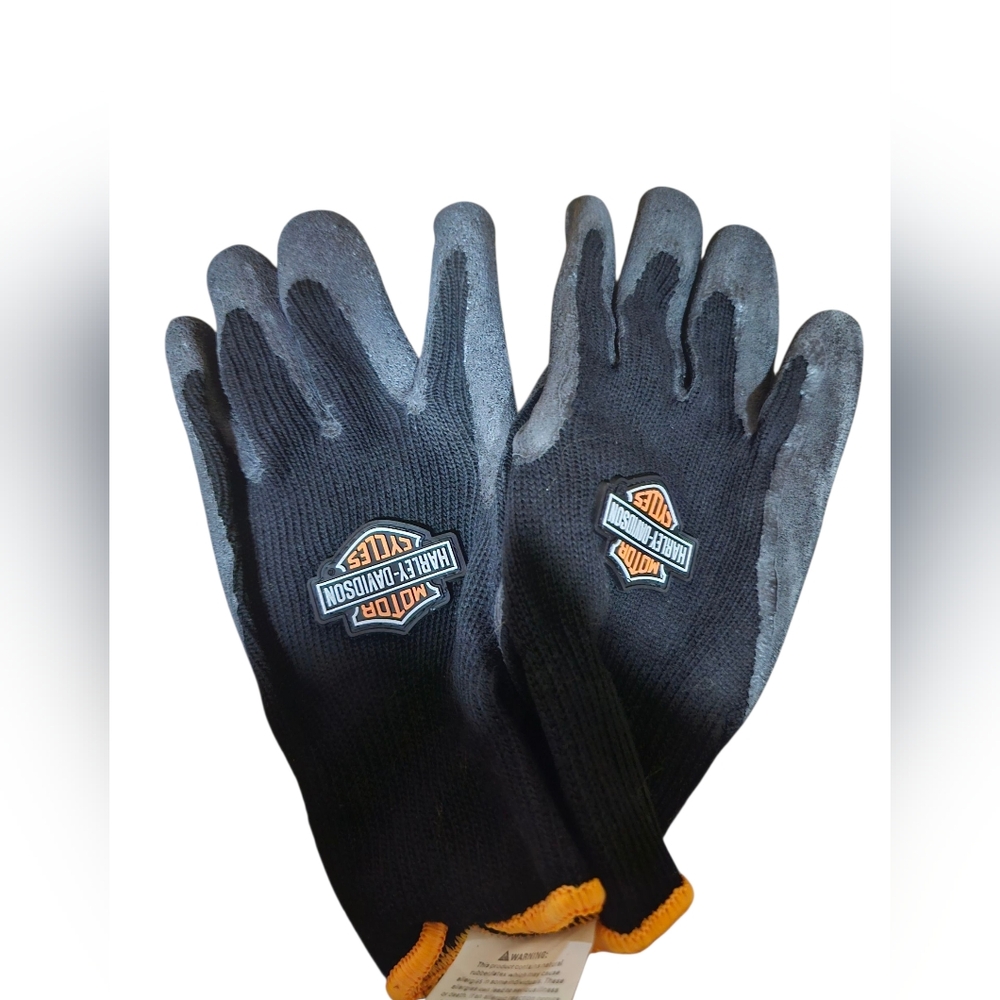 🧤Bulk Pack Harley-Davidson Bacou-Dalloz Work Gloves –‎ Size M